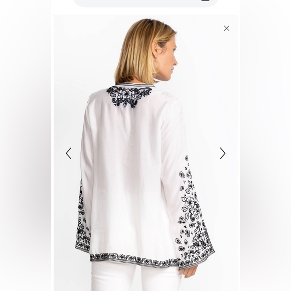 NWT Johnny Was Natural Tempest Blouse XS - Picture 5 of 12